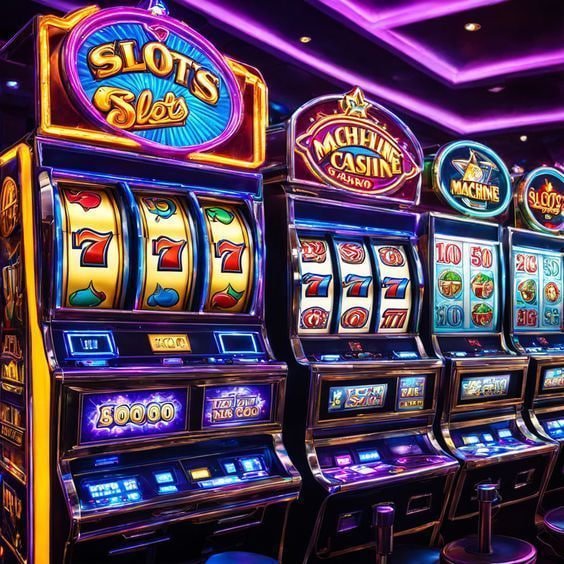 Casino-style games section on 50 apk with slots and live dealer options